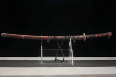 Katana – Sekiro Inspired Red Mortal Blade | Akai Fushizanken（赤い不死斬剣） full product photo