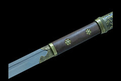 Tang Dao – T10 Clay-Tempered Hidden Handle – Bu Liang Ren 埋鞘唐刀 ... full product photo