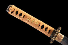 慈悲渡 wakizashi product detail image 10 showing blade, saya, and fittings