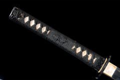 绯樱逆卷 katana product detail image 10 showing blade, saya, and fittings