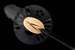 无念无杀 katana product detail image 10 showing blade, saya, and fittings