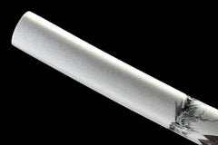 银澜 katana product detail image 10 showing blade, saya, and fittings