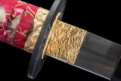katana product detail image 10 showing blade, saya, and fittings