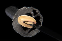 三柏御守 katana product detail image 10 showing blade, saya, and fittings