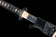 金鳞御刀 katana product detail image 10 showing blade, saya, and fittings