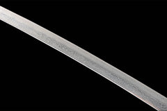 玄金·断影 katana product detail image 10 showing blade, saya, and fittings