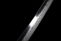 火焰太刀收藏版 tachi product detail image 10 showing blade, saya, and fittings