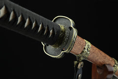 御林太刀 tachi product detail image 10 showing blade, saya, and fittings