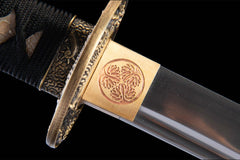 断罪无杀 katana product detail image 10 showing blade, saya, and fittings