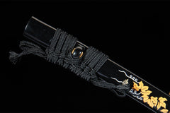 雪月花 katana product detail image 10 showing blade, saya, and fittings
