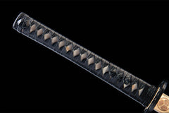 银杏残照 katana product detail image 10 showing blade, saya, and fittings