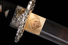 katana product detail image 11 showing blade, saya, and fittings