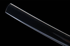 绝影 katana product detail image 11 showing blade, saya, and fittings
