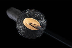 阴阳逆刃 katana product detail image 11 showing blade, saya, and fittings