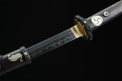全铜太刀 tachi product detail image 11 showing blade, saya, and fittings