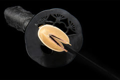 绯樱逆卷 katana product detail image 11 showing blade, saya, and fittings