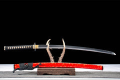 katana product detail image 11 showing blade, saya, and fittings