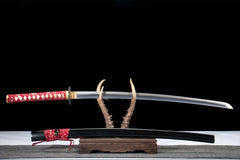 katana product detail image 11 showing blade, saya, and fittings