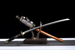 御橘太刀 tachi product detail image 11 showing blade, saya, and fittings