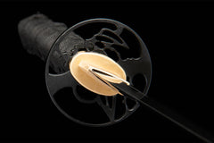 katana product detail image 11 showing blade, saya, and fittings