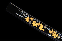 雪月花 katana product detail image 11 showing blade, saya, and fittings