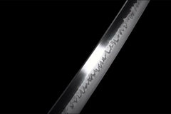 御橘太刀 tachi product detail image 18 showing blade, saya, and fittings