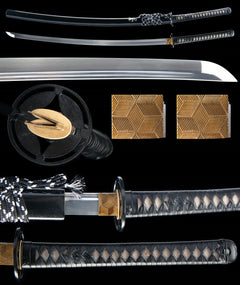 Double-Groove Nodachi 1065 Steel product photo 2