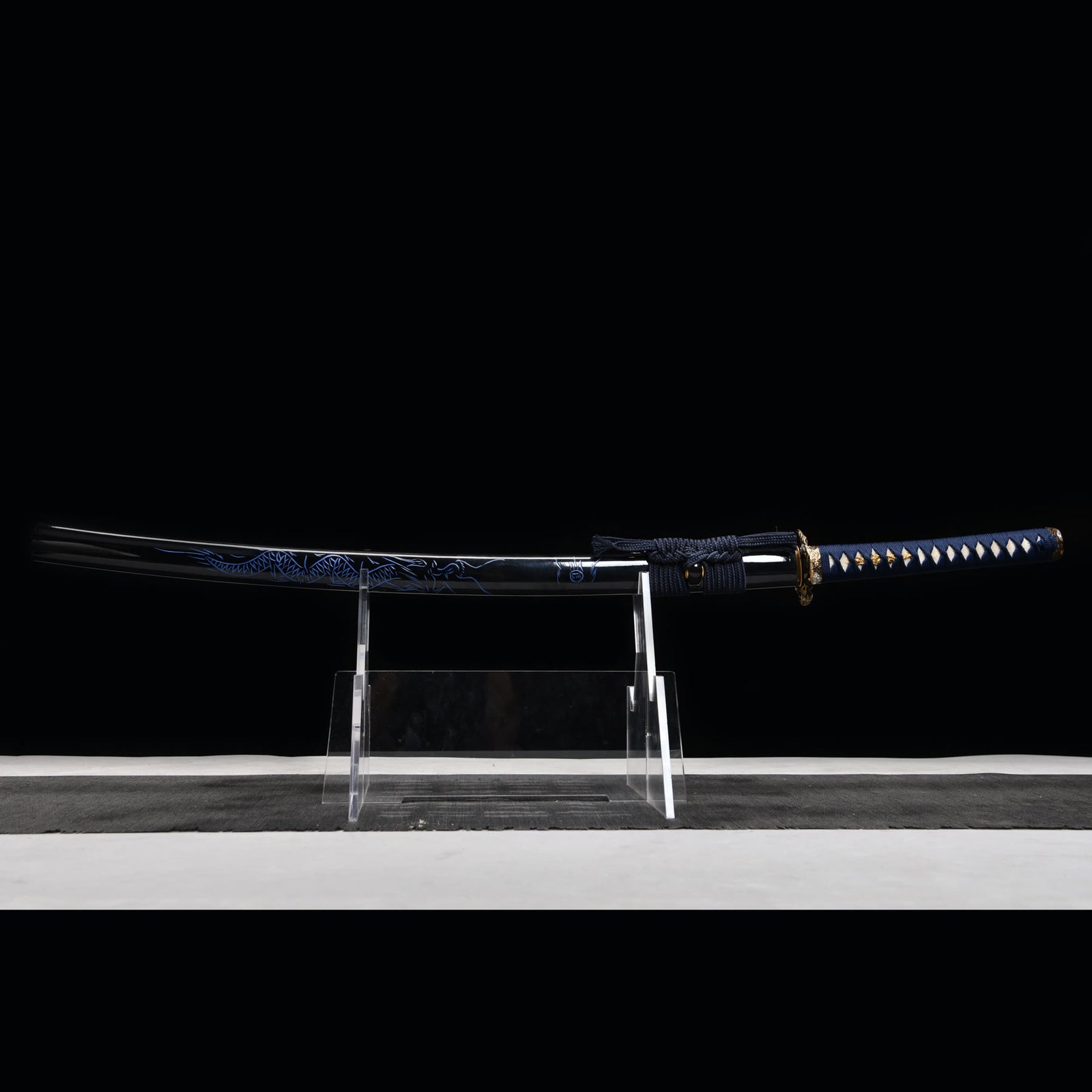 Little Dragon King Leaf Pattern T10 steel Katana | NIMOFAN - 940872407171603