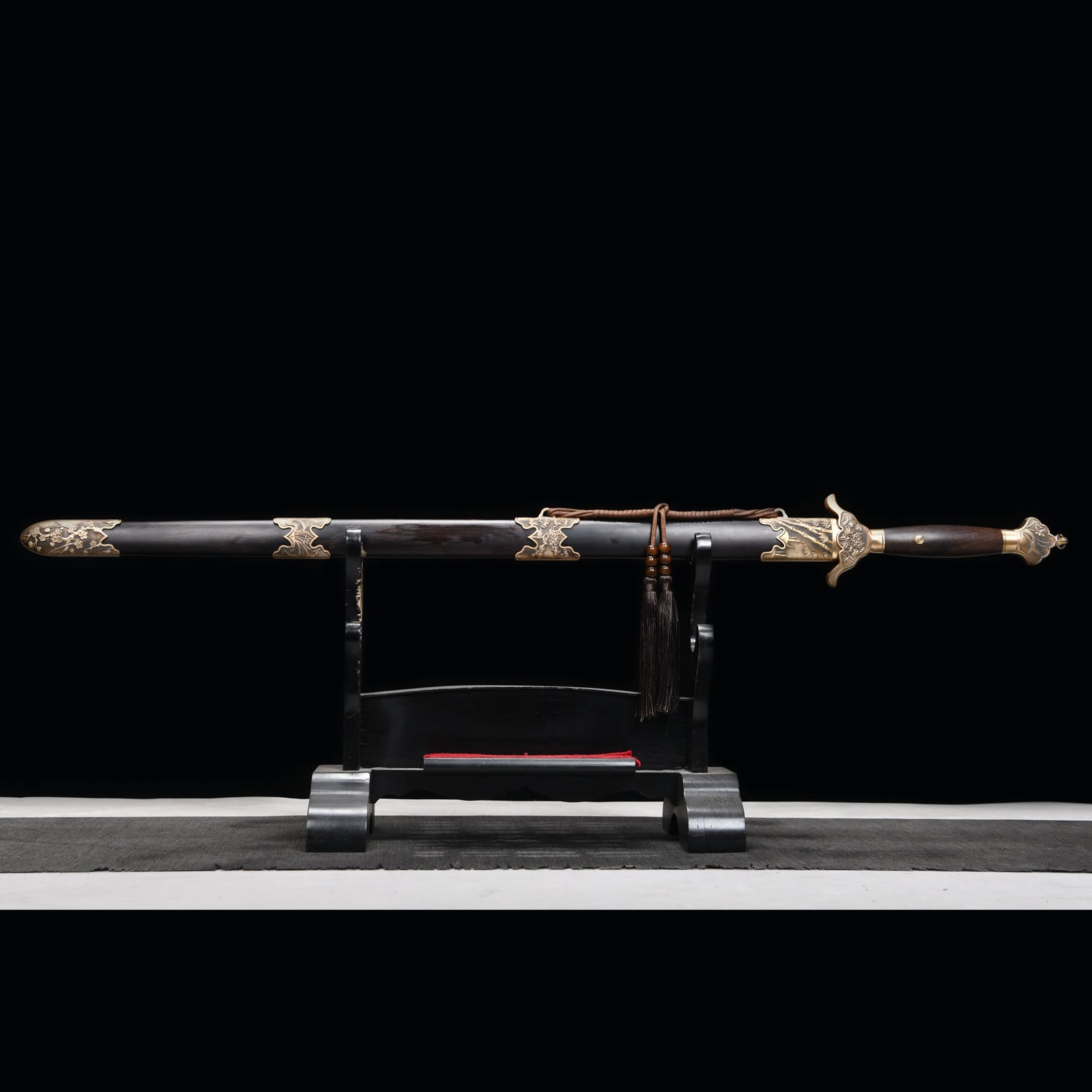 Gentleman Phoenix Pattern folded steel Chinese Jian | NIMOFAN - 850872407171608