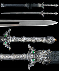 Jade Dragon Tang Dao 1065 Carbon Steel - LRT013