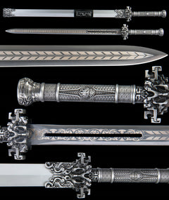 Silver Frost Tang Dao 1065 Carbon Steel - LRT009