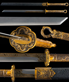 Golden Ring Tang Dao 1065 Carbon Steel - LRT003