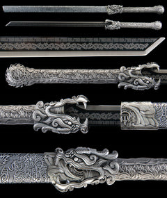 Silver Dragon Tang Dao 1065 Carbon Steel - LRT001