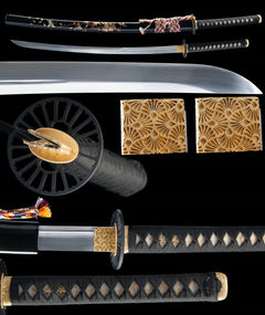 Plum Blossom U-no-Kubi Katana 1065 Steel product photo 2