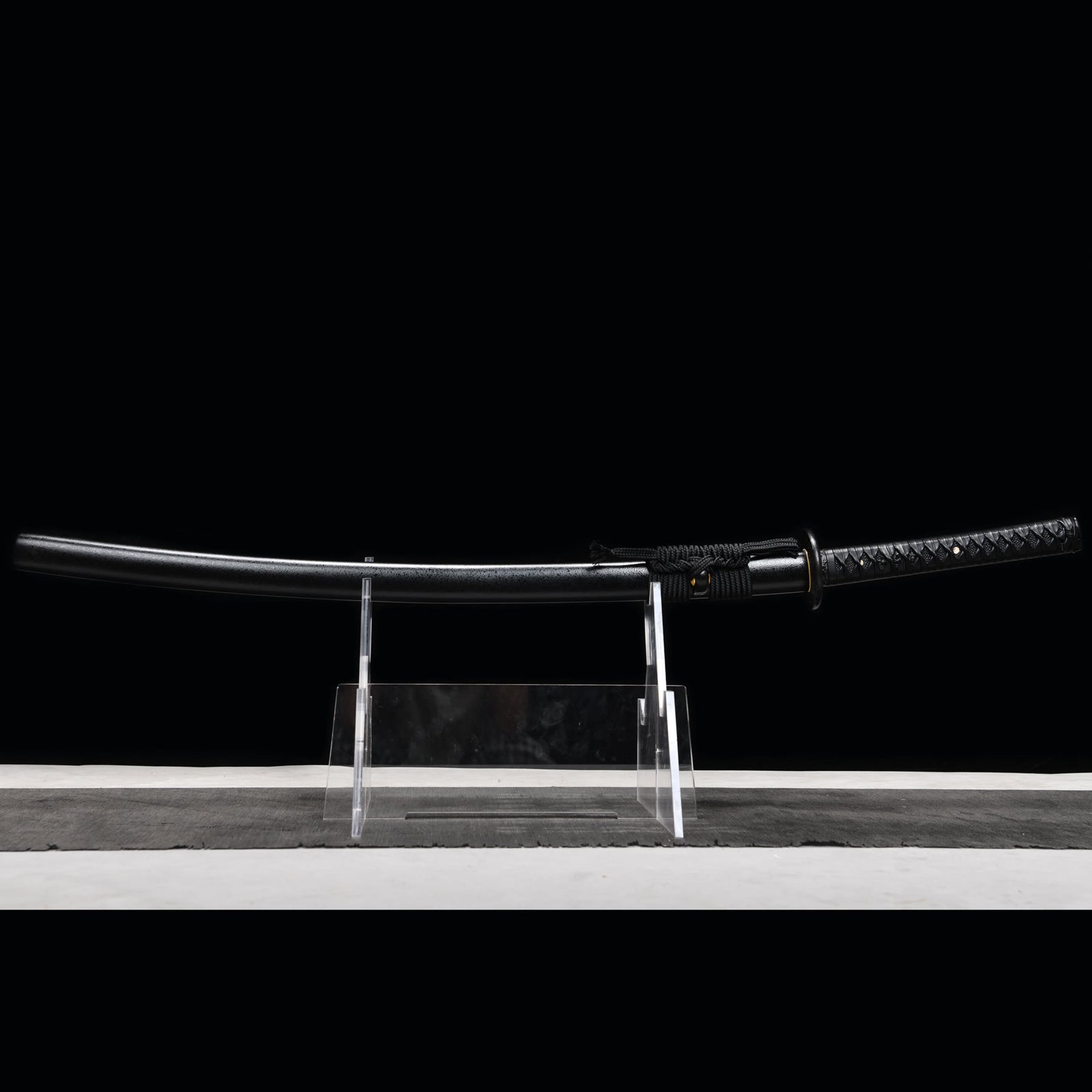 Sea Hawk Blackened Finish T10 steel Katana | NIMOFAN - 820872408191620