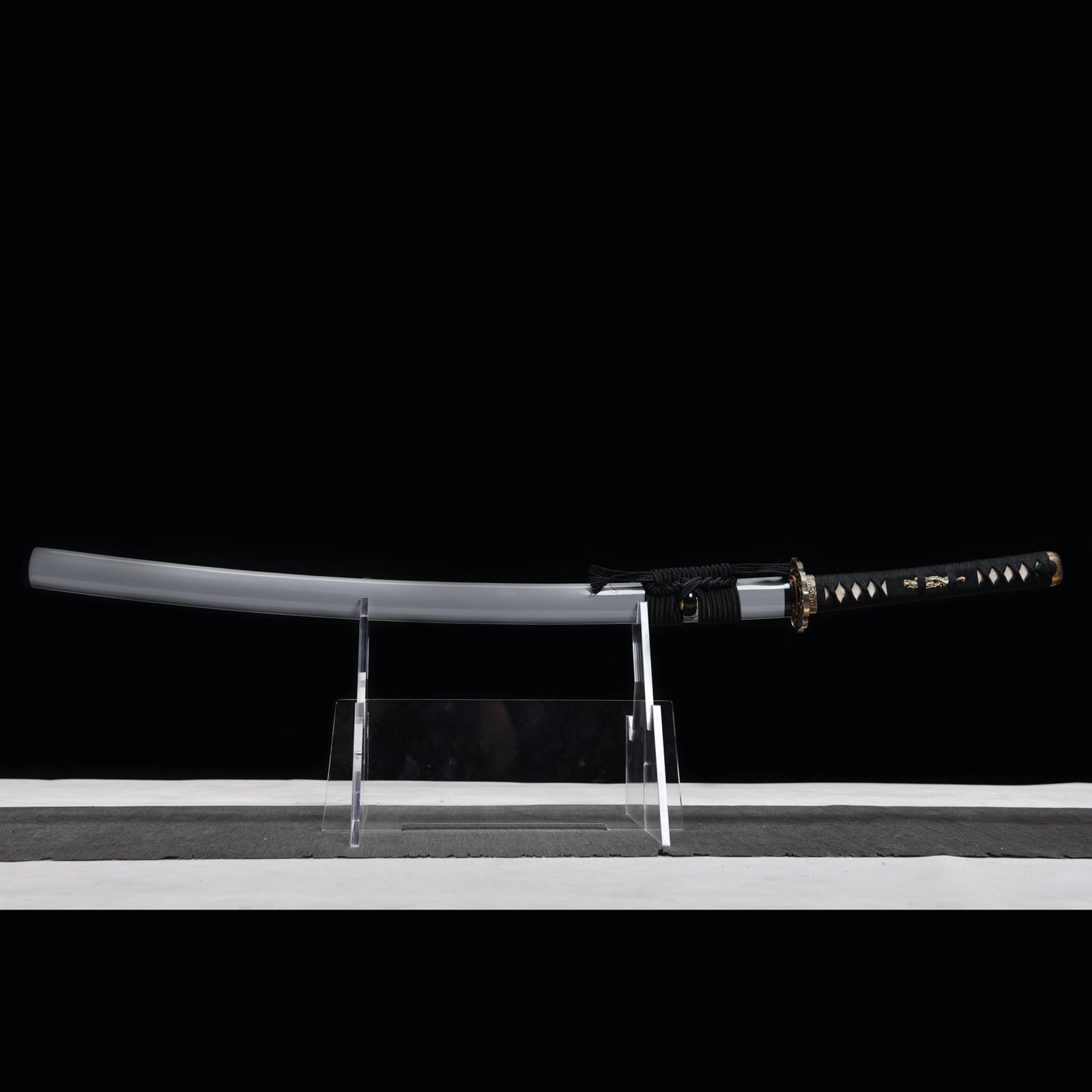 Small Reverse-Wave Hamon T10 steel Katana | NIMOFAN - 540872404081532