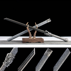 Silver Dragon Tang Dao 1065 Carbon Steel - LRT001