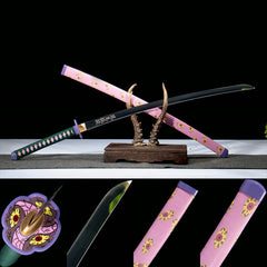 Kokushibo 1065 Mirror-Polished Katana product photo 1