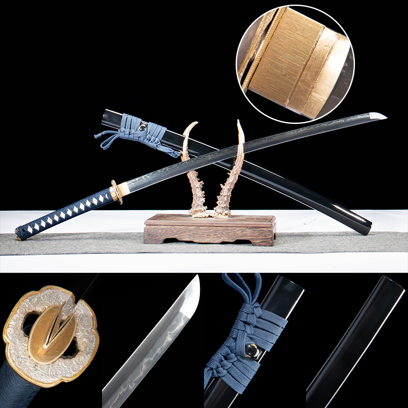 Gilded Floral T10 Clay Tempered Katana product photo 1