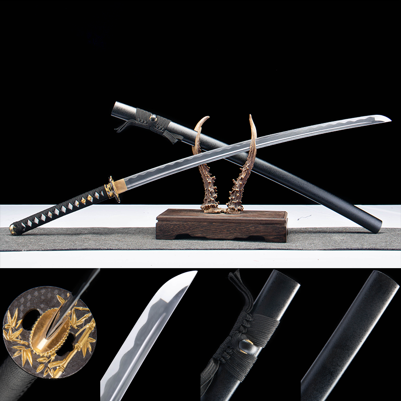 Golden Bamboo Katana 1045 Carbon Steel product photo 1