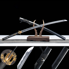 Golden Bamboo Katana 1045 Carbon Steel product photo 1