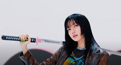 Blackpink Lisa Shut Down Katana Display Sword Replica product photo