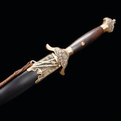 Gentleman Phoenix Pattern folded steel Chinese Jian | NIMOFAN - 850872407171608