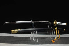 Katana – DMC Yamato Replica | Enma no Kage 閻魔の影 handle, guard, and fittings detail photo