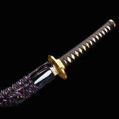 Golden Chrysanthemum T10 steel Katana | NIMOFAN - 040872408211623