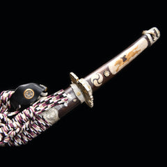 Bakufu White Tachi Mountings 1060 carbon steel Katana | NIMOFAN - 560872406021580