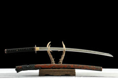 Katana – Shinya Zanmato 深夜斬 blade and saya detail photo
