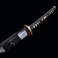 Small Reverse-Wave Hamon T10 steel Katana | NIMOFAN - 540872404081532