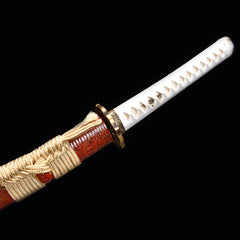 Small Sea Dragon Shinogi-Hi folded steel Katana | NIMOFAN - 570872408211626