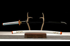 Demon Slayer Katana – Shinobu Kocho’s Nichirin Blade Replica |... blade and saya detail photo